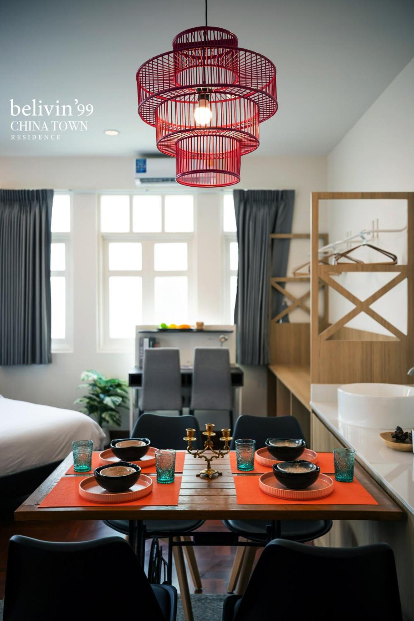 Belivin99 Residence Chinatown Bangkok Esterno foto