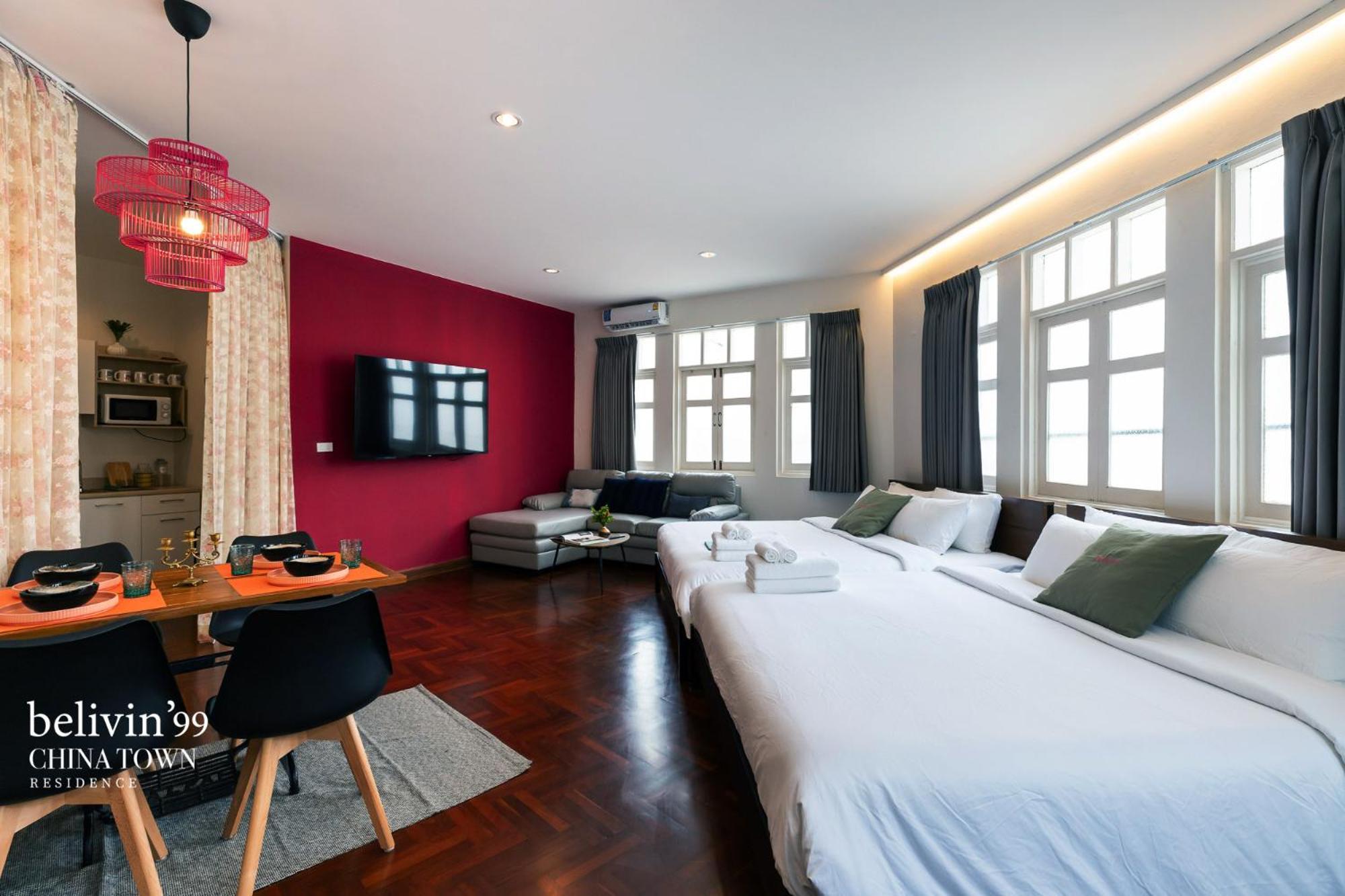 Belivin99 Residence Chinatown Bangkok Esterno foto